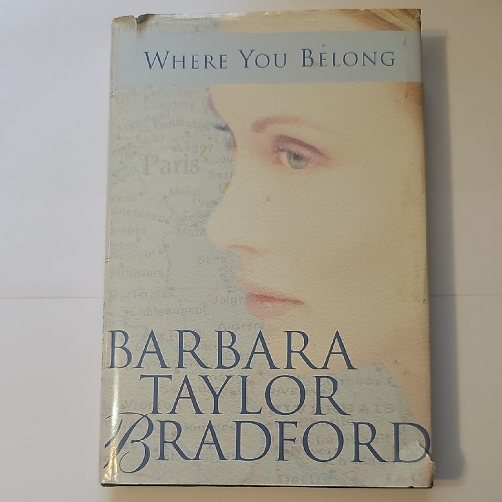 Where You Belong by Barbara Taylor Bradford Book Romance